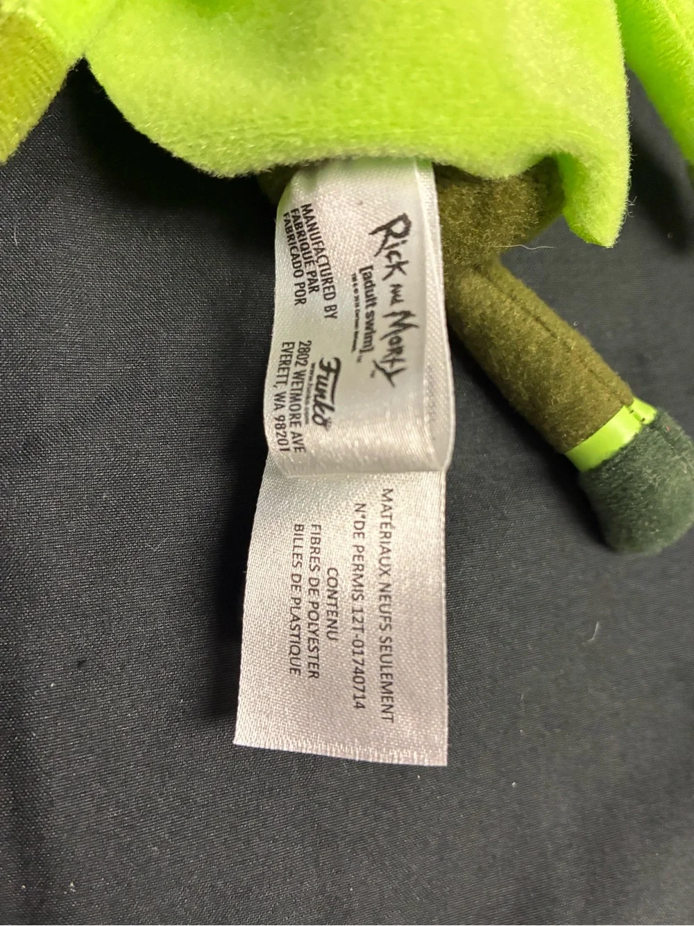 Funko Rick & Morty Galactic Plushies  Toxic Rick 8” Collectible Stuffed Plush